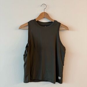Vuori Energy Sleeveless Top - Olive Green